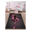 Yansıma Işık Görünümlü Flamingo Özel Tasarım Modern Halı Dekoratif Kilim