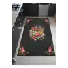 Çiçek Motifli Modern Halı Dekoratif Kilim