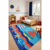 Deniz ve Sandal Çocuk Odası Halısı