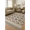 Kazayağı Detay Baklava Desen Dekoratif Kilim Modern Halı