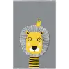 Gri Aslan Figürlü Çocuk Odası Halısı