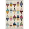 Renkli Geometrik Desenler Tasarım Modern Halı Dekoratif Kilim