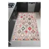 Renkli Baklava Desen Modern Halı Dekoratif Kilim
