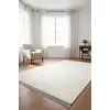 Modern Halı Dekoratif Kilim Krem Renk
