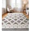 Kazayağı Detay Baklava Desen Dekoratif Kilim Modern Halı
