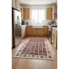 Renkli Etnik Desen Dijital Baskı Kilim