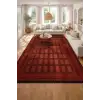 Etnik Desen Motifli Dekoratif Halı Kilim