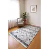 Blghome Etnik Desen Modern Halı Dekoratif Kilim