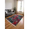 Blghome Renkli Patchwork Desen Modern Halı Dekoratif Kilim