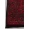 Bordo Otantik Desenli Bambu Kilim | 1008