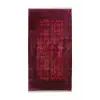 Bordo Otantik Desenli Bambu Kilim | 1008