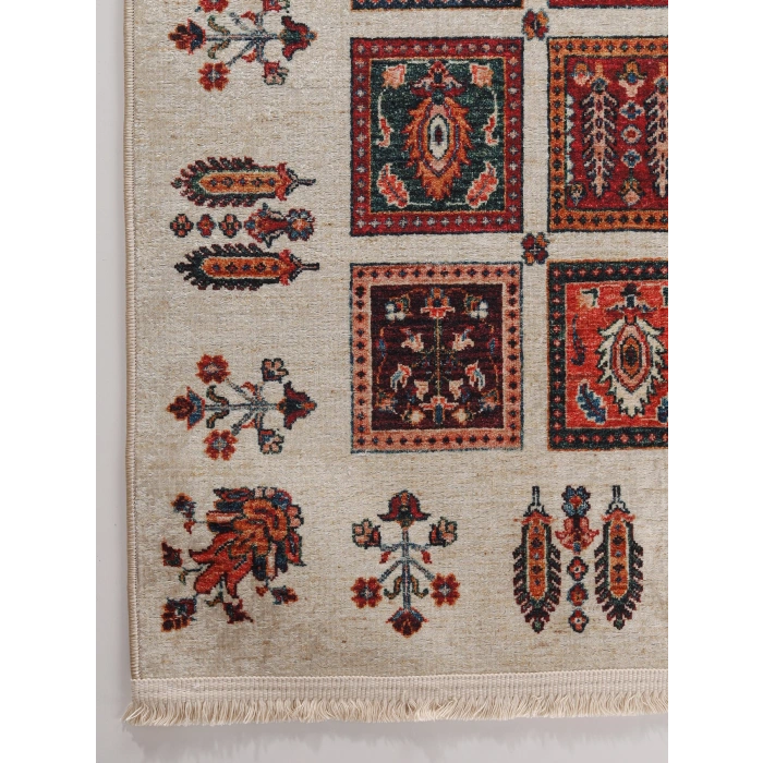 Blghome Dokuma Tabanlı Dijital Baskı Halı BLG3800