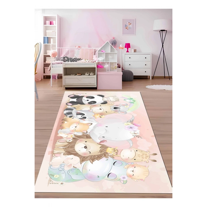 Blghome Sevimli Dostlar Çocuk Odası Halısı