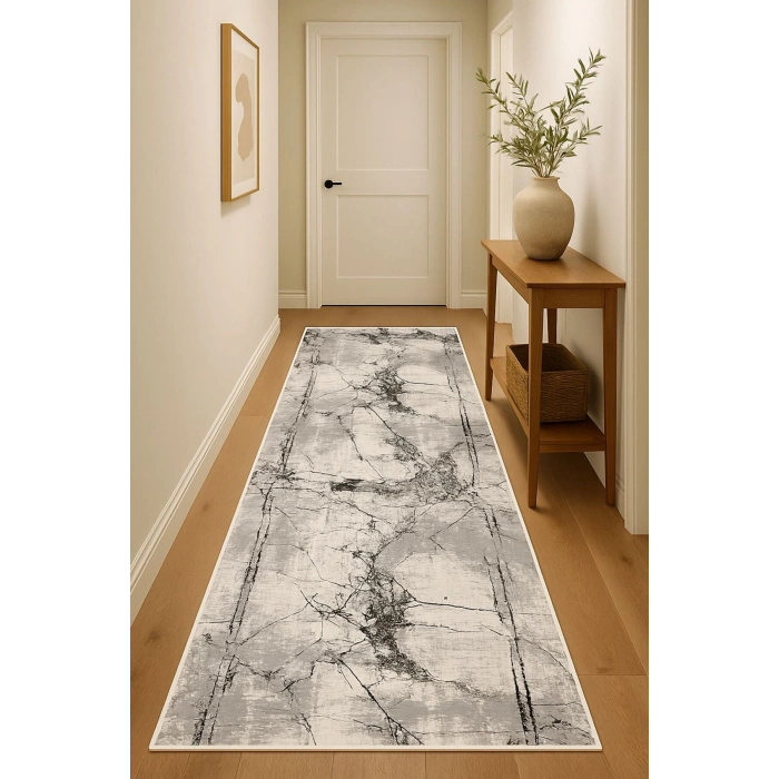 Blghome Mermer Desen Modern Halı Dekoratif Kilim