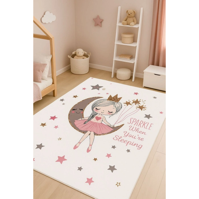 Modern Çocuk Odası Halısı Dekoratif Kilim