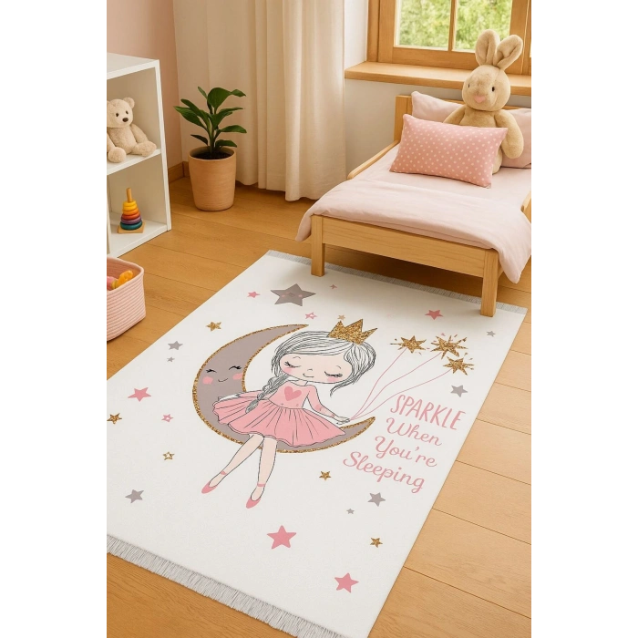 Modern Çocuk Odası Halısı Dekoratif Kilim