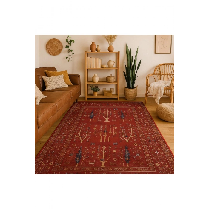 Otantik Desen Tasarım Modern Halı Dekoratif Kilim