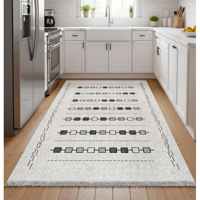 Küçük Kutular Modern Halı Dekoratif Kilim