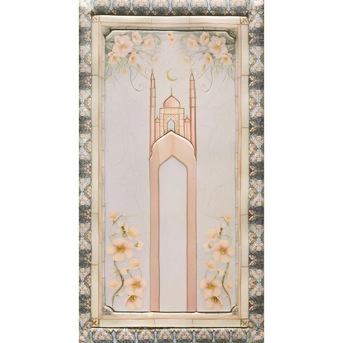 BLG Home Bambu Namaz Seccadesi 80x130 cm - Kaliteli Yumuşak Kaymaz Tabanlı