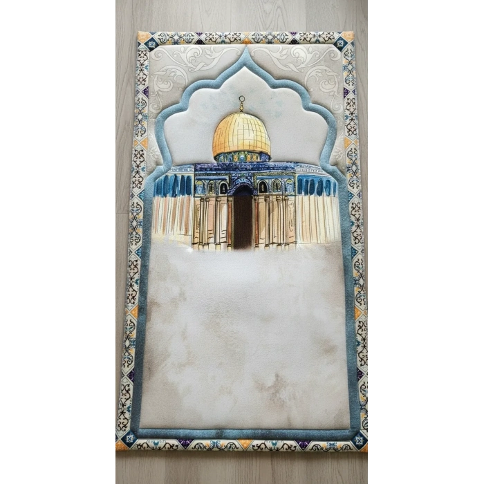 BLG Home Bambu Namaz Seccadesi 80x130 cm - Kaliteli Yumuşak Kaymaz Tabanlı