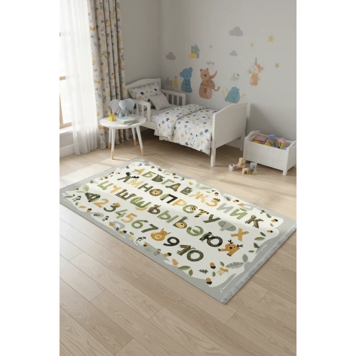 Blghome Alfabe Eğitici Çocuk Odası Halısı