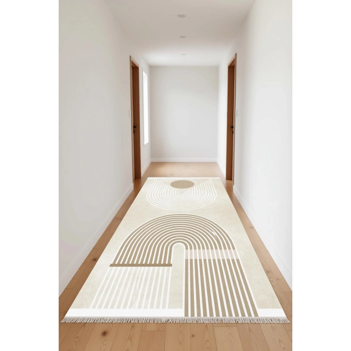 Blghome Bohem Tarz Geometrik Desen Dekoratif Halı