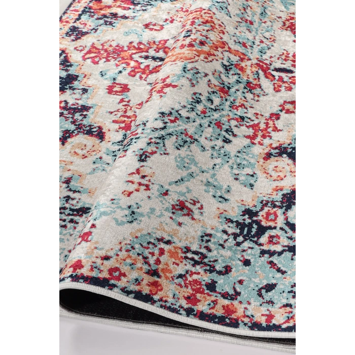 Blghome Dokuma Tabanlı Dijital Baskı Halı BLG3806