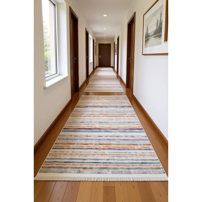 Blghome Dokuma Tabanlı Dijital Baskı Halı BLG3808