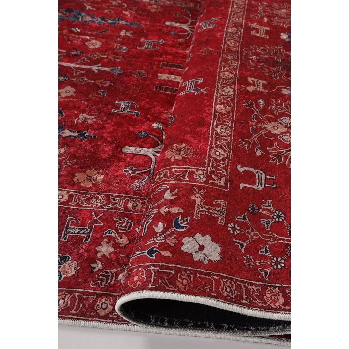 Blghome Dokuma Tabanlı Dijital Baskı Halı BLG3810