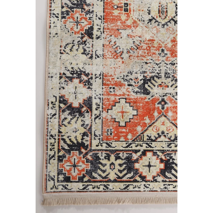 Blghome Dokuma Tabanlı Dijital Baskı Halı BLG3812