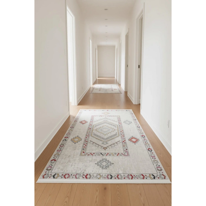 Blghome Dokuma Tabanlı Dijital Baskı Halı BLG3813