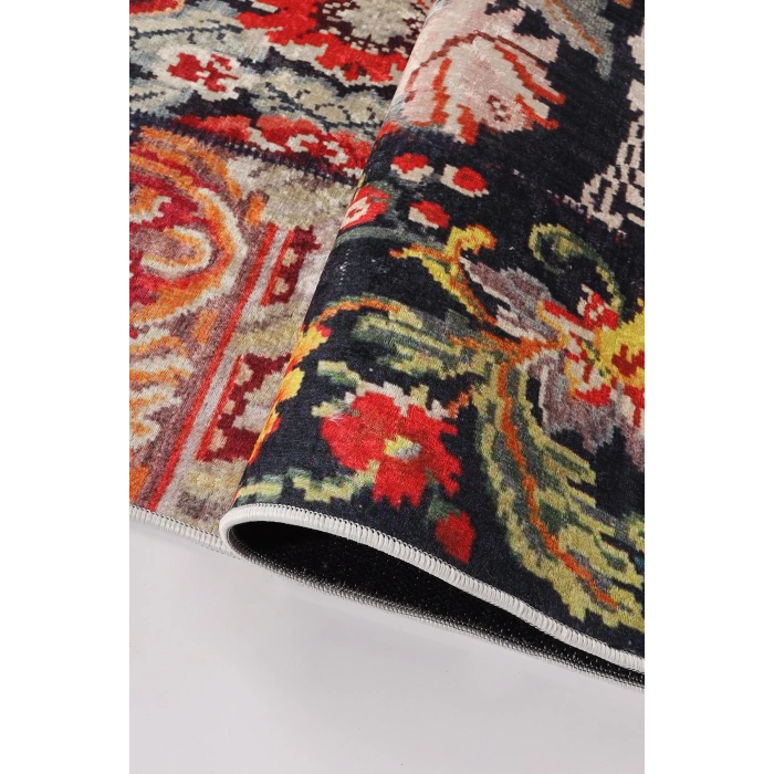 Blghome Dokuma Tabanlı Dijital Baskı Halı BLG3817