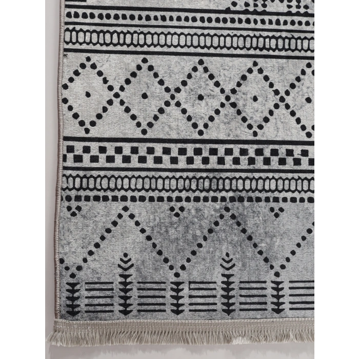 Blghome Dokuma Tabanlı Dijital Baskı Halı BLG3826