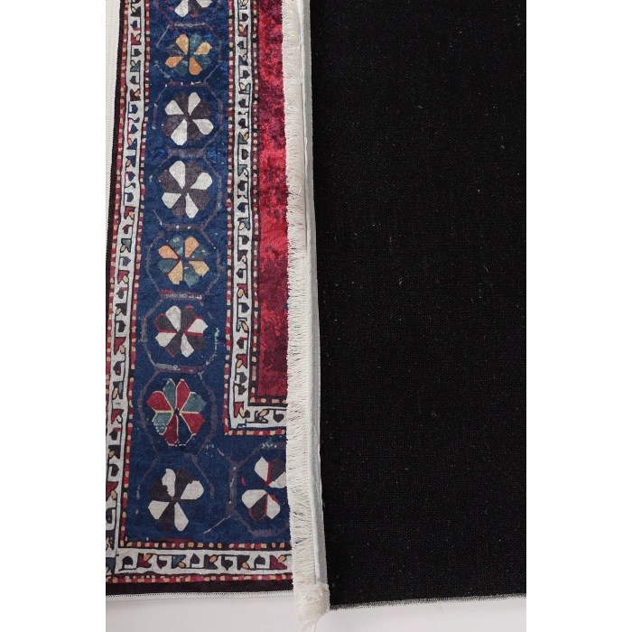 Blghome Dokuma Tabanlı Dijital Baskı Halı BLG3827