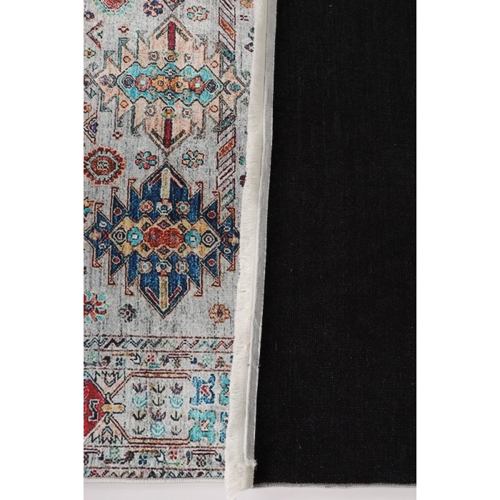 Blghome Dokuma Tabanlı Dijital Baskı Halı BLG3828