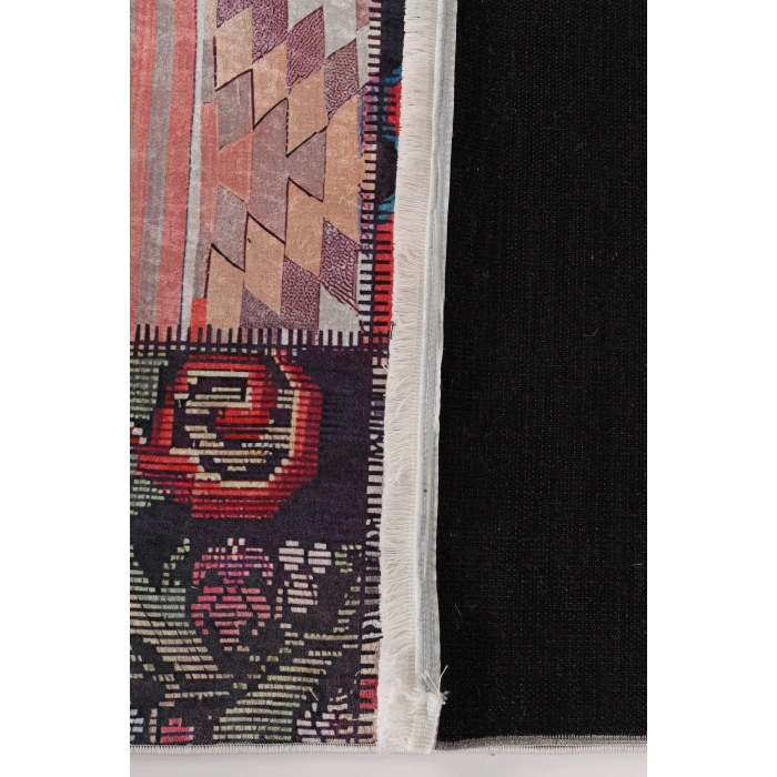 Blghome Dokuma Tabanlı Dijital Baskı Halı BLG3830