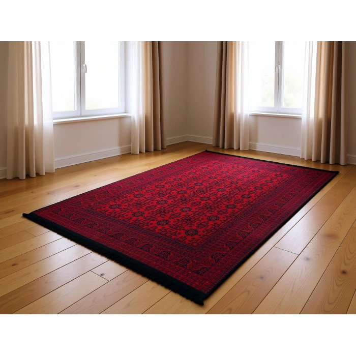 Blghome Dokuma Tabanlı Dijital Baskı Halı BLG3832