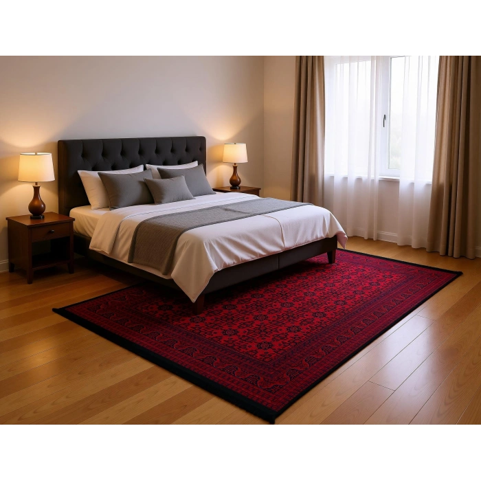 Blghome Dokuma Tabanlı Dijital Baskı Halı BLG3832