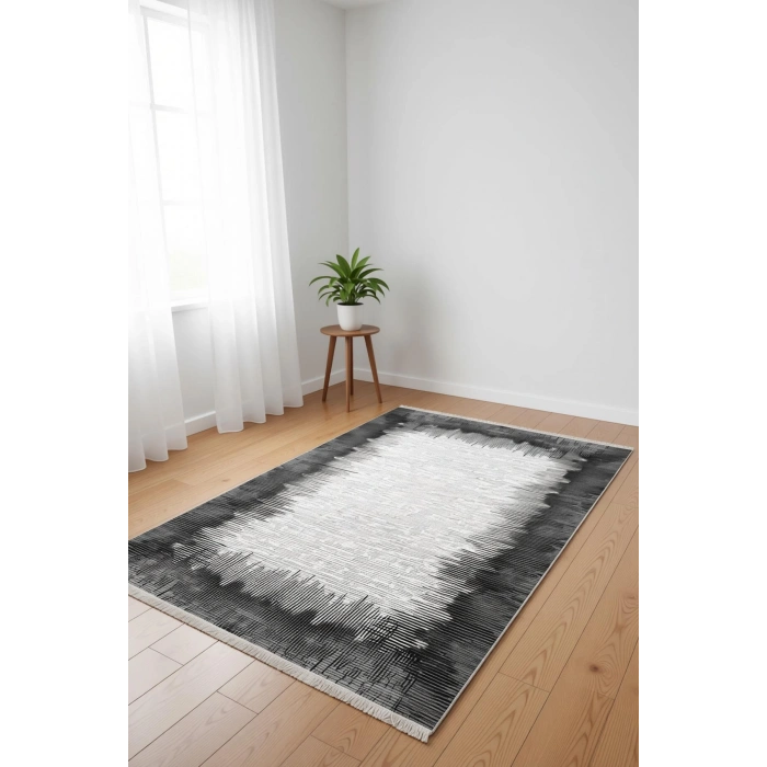 Blghome Zarif Çizgiler Tasarım Dekoratif Halı