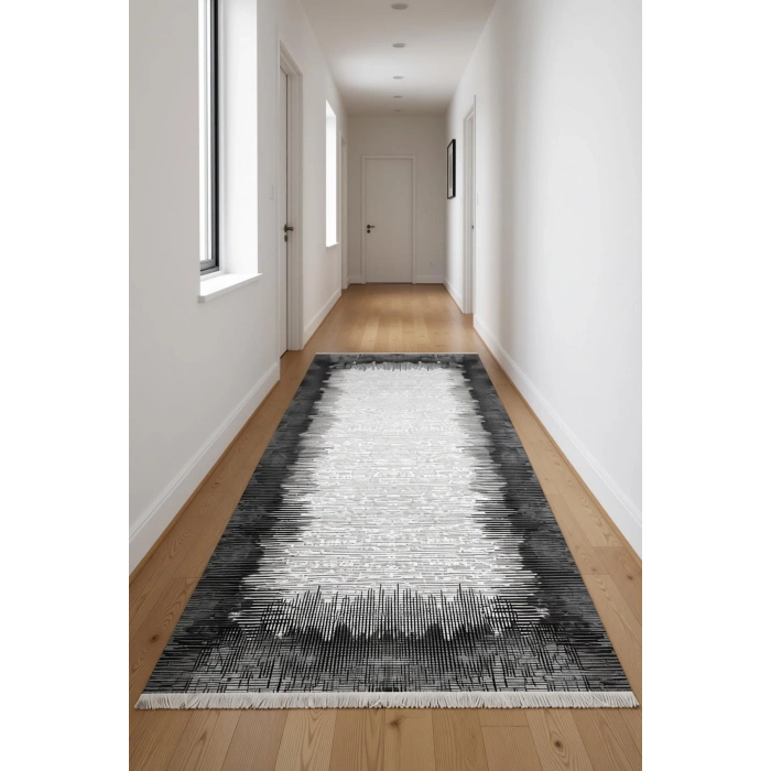 Blghome Zarif Çizgiler Tasarım Dekoratif Halı