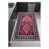 Çerçeve Motif Detaylı Etnik Desen Renk Uyum Modern Halı Dekoratif Kilim