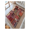 Patcwork Desen Renkli Modern Halı Dekoratif Kilim