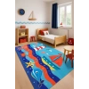 Deniz ve Sandal Çocuk Odası Halısı