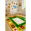 Renkli Eğitici Çocuk Odası Halısı