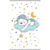 Uyuyan Ayıcık ve Yıldızlar Çocuk Odası Halısı