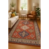 Geleneksel Motifli Desen Modern Halı Dekoratif Kilim