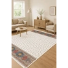 Motifli Çerçeve Detaylı Dekoratif Halı Kilim