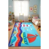 Deniz ve Sandal Çocuk Odası Halısı