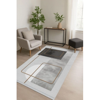 Blghome Geometrik Desen Tasarım Dekoratif Halı
