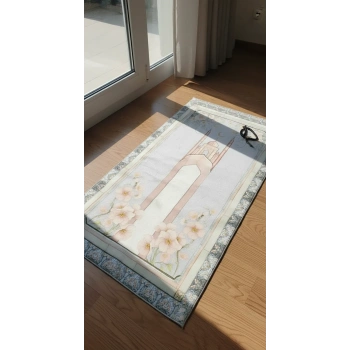 BLG Home Bambu Namaz Seccadesi 80x130 cm - Kaliteli Yumuşak Kaymaz Tabanlı